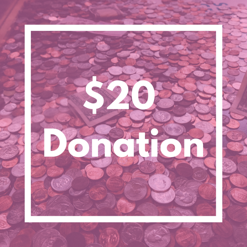 $20 Donation