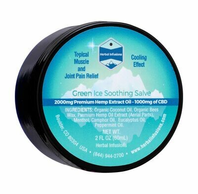 Green Ice Soothing Hemp Extract Salve