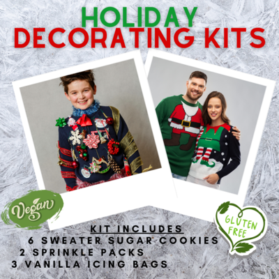 Christmas Ugly Sweater Cookie Kit