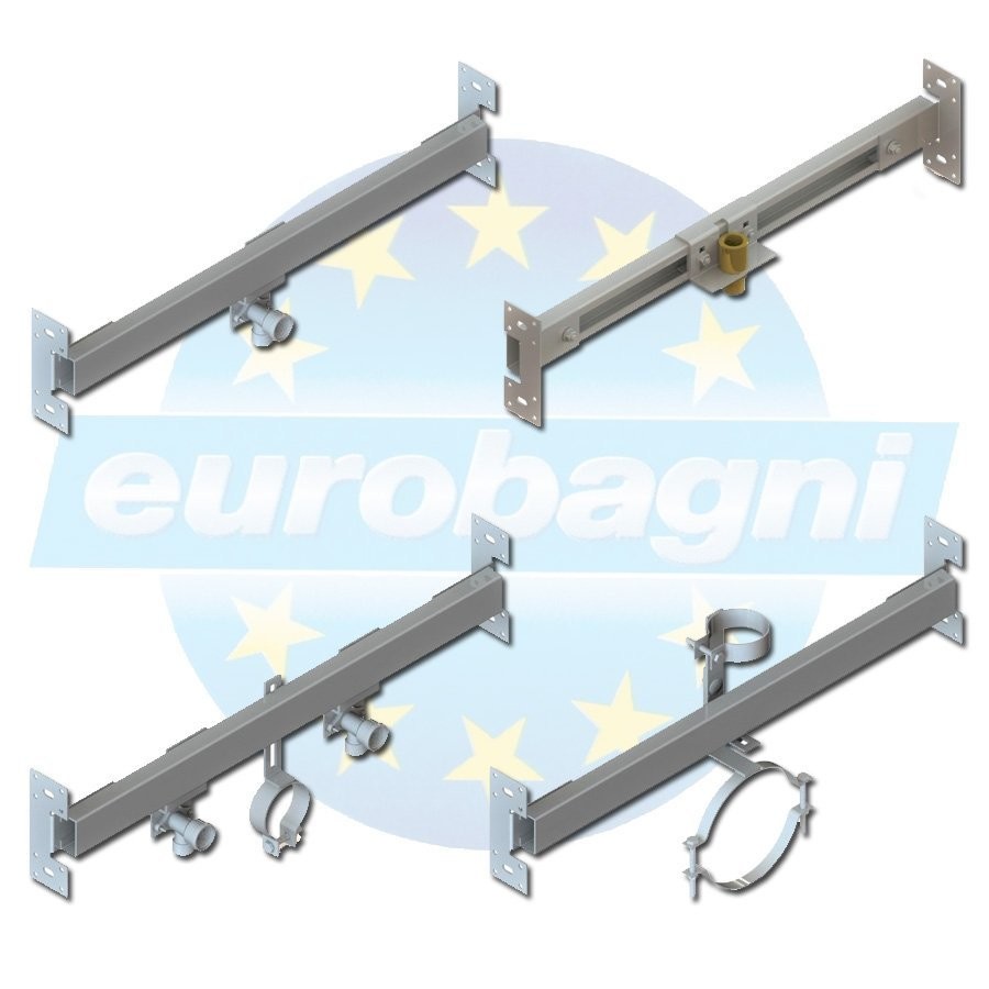 8 Ganci A Doppia Traversa Da 7,6 Cm Per Tubi E Drappeggi - Supporti Per Fondali E Mantovane Per Eventi