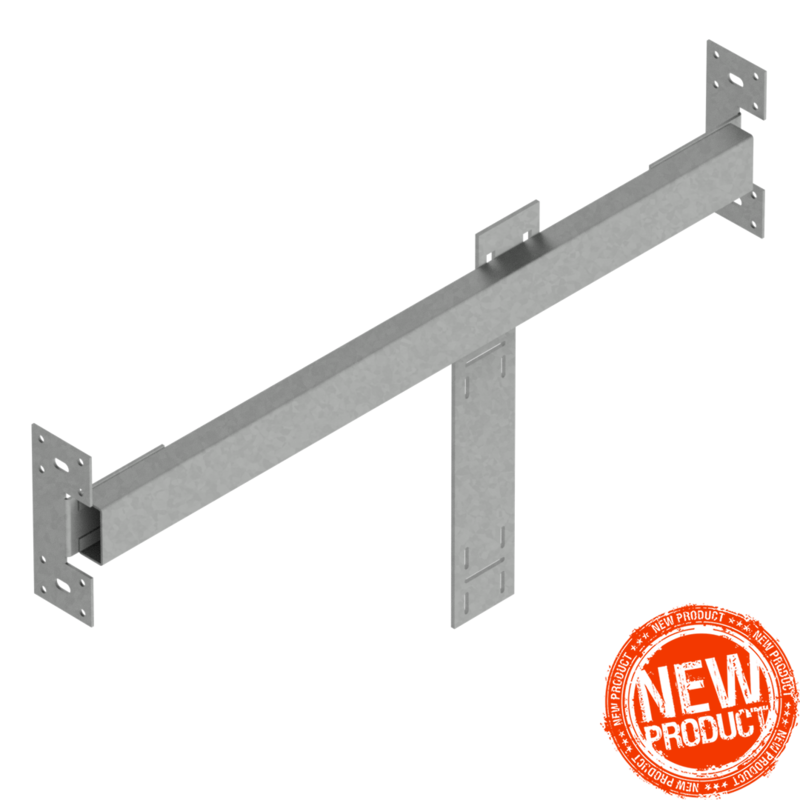 TRAVERSA PER MISCELATORE INCASSO VERTICALE