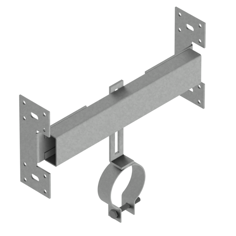 TRAVERSA COLLARE TUBO DI SCARICO INT.30 PER INSTALLAZIONE LAVABO A CANALA cm.120