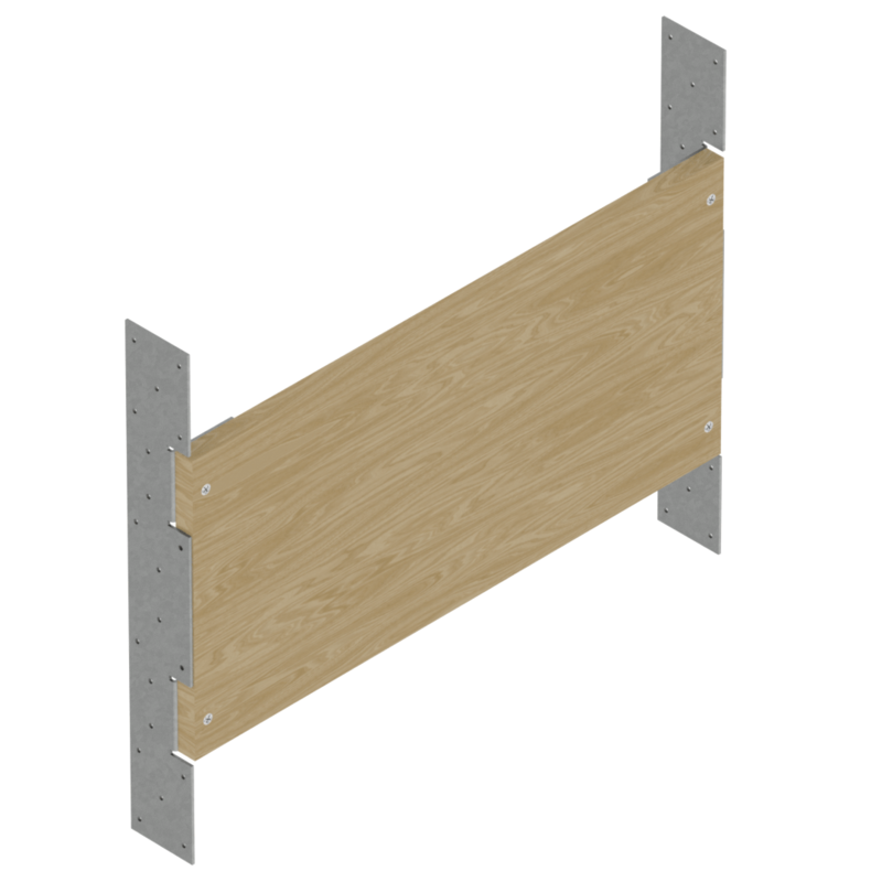 SUPPORTO IN MULTISTRATO H 30 X L 61.5