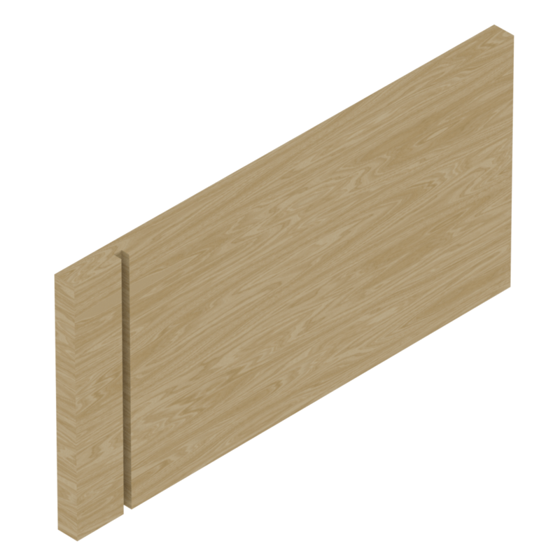 TAVOLA FRESATA IN LEGNO DA mm. 400X200