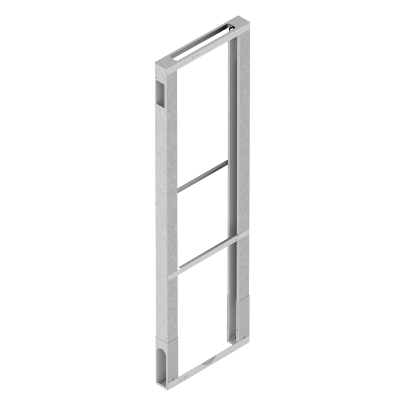 COMPONENTE NEUTRO parete doccia/vasca/vascotto
DA ALLESTIRE CON LE TRAVERSE TECNICHE DI COMPLETAMENTO