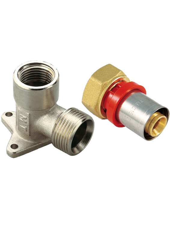 RACCORDO FLANGIATO 1/2" A PINZARE