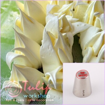 Насадка Тюльпан №8 Сахарный Принц | L размер (Russian Tulip Nozzle #8 Sugar Prince | L size | by Tulip Workshop)