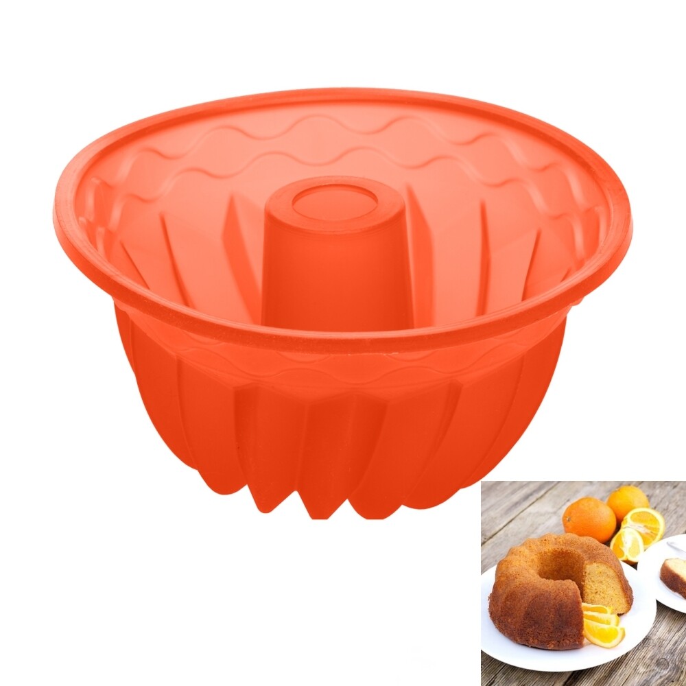 Форма силиконовая для выпечки Торта или Кекса | Гюгелькопф 3D 220*109 мм