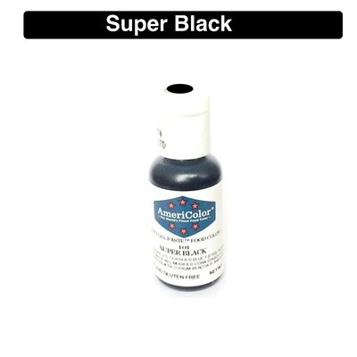 Краситель гелевый Америколор Чёрный 21 г. | Super Black