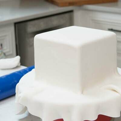 Сахарная Мастика Белая 1 кг | для обтяжки, лепки, универсальная (Премиум)