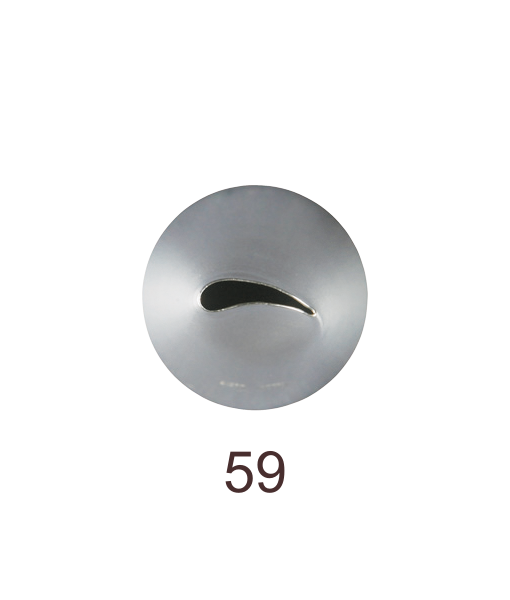 Кондитерская насадка лепесток изогнутый №59 Tulip™ | малый размер