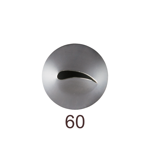 Кондитерская насадка лепесток изогнутый №60 Tulip™ | малый размер