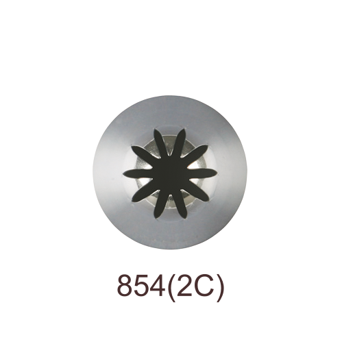 Кондитерская насадка закрытая звезда №854 (2C) Tulip™ | стандартный размер