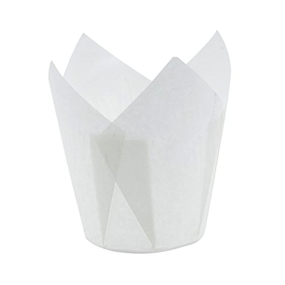 Бумажная форма (тюльпан) для выпечки капкейков Ø низ 5, высота 8 см | 180 шт