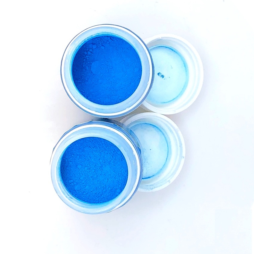 синяя пыльца. пыльца голубая - 50гр. пыльца кондитерская карамелла. цветочная пыльца на торт.  (смесь для окрашивания пищевых продуктов).