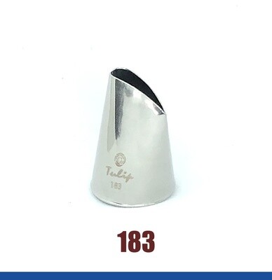 Кондитерская насадка 183 Tulip™ лепесток округлая прорезь, 21 мм