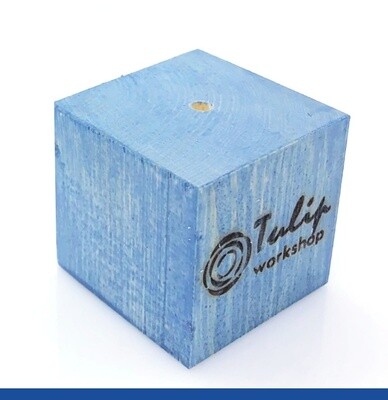 Подставка-кубик для кондитерских гвоздиков (1) Синий