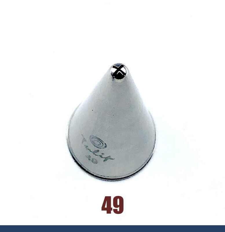 Кондитерская насадка закрытая звезда 49 Tulip™ малый размер (Ø 3.2 мм ...