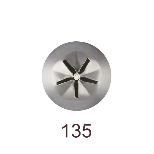 Кондитерская насадка звезда закрытый центр (сирень) №135 Tulip™ | медиум размер