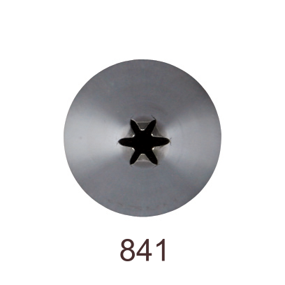 Кондитерская насадка закрытая звезда №841 Tulip™ (diam.3 mm; 6лучей)
