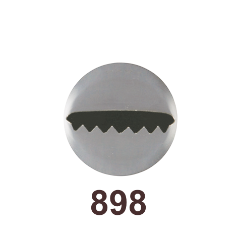 Кондитерская насадка лента с зубчиками №898 Tulip™ Большой размер (Ribbon Basketweave)