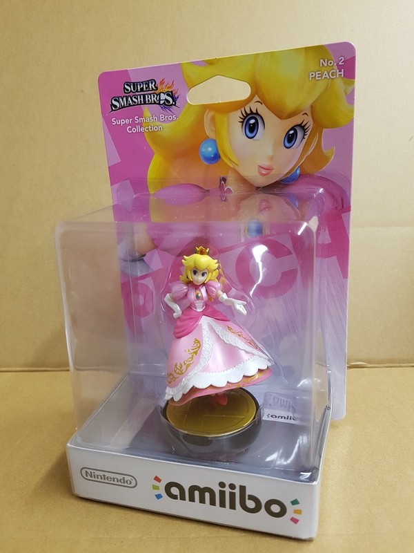 Nintendo Amiibo - Super Smash Bros - No.2 Peach