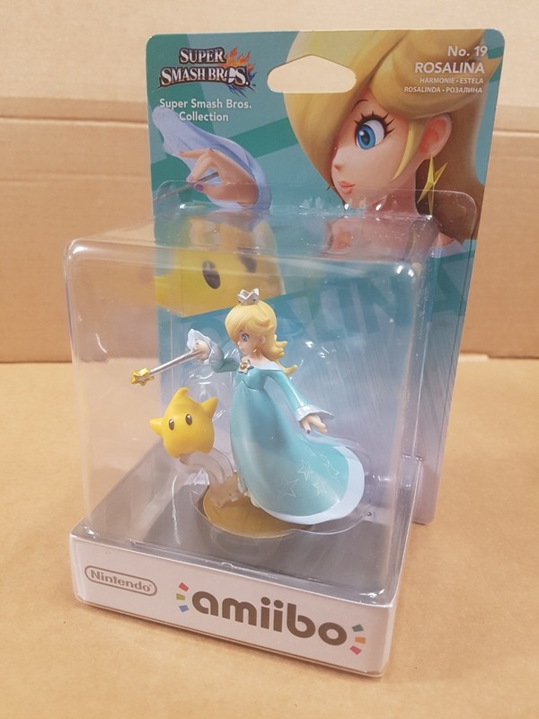 Nintendo Amiibo - Super Smash Bros - No.19 Rosalina - RARE