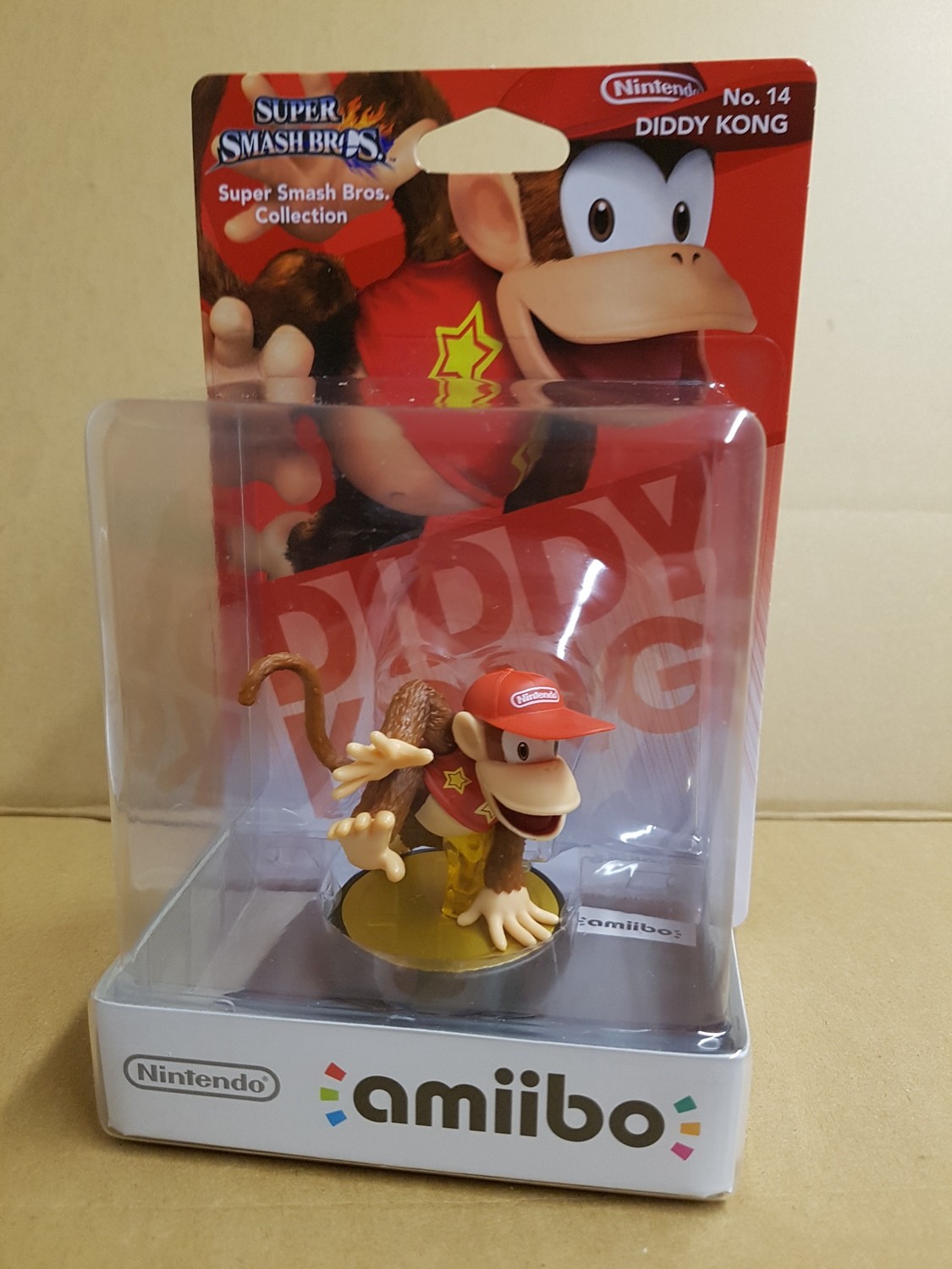 Nintendo Amiibo - Super Smash Bros - No.14 Diddy Kong