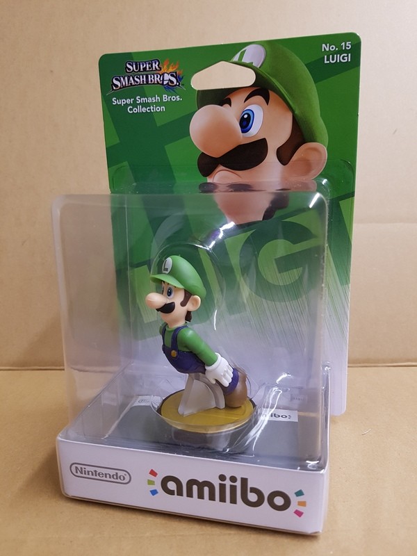 Nintendo Amiibo - Super Smash Bros - No.15 Luigi