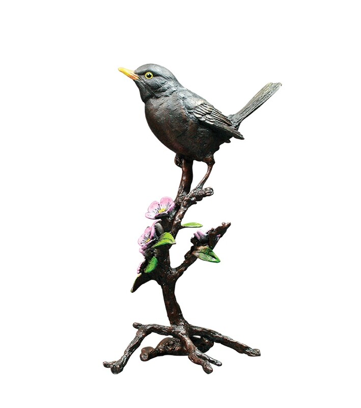 Blackbird with Blossom