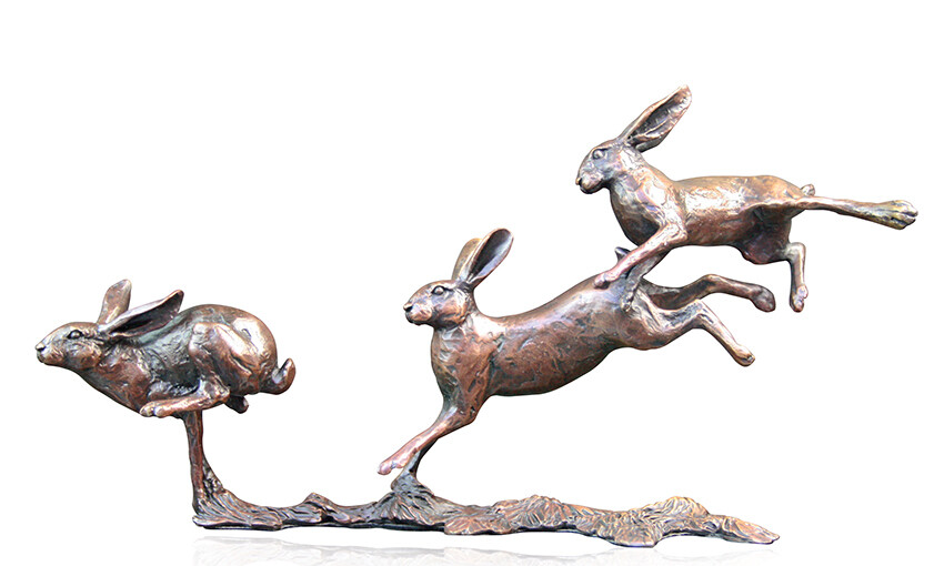 Small Hares Running