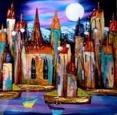 Moonlit Harbour