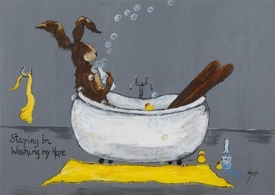 Staying In Washing My Hare (limited edition)