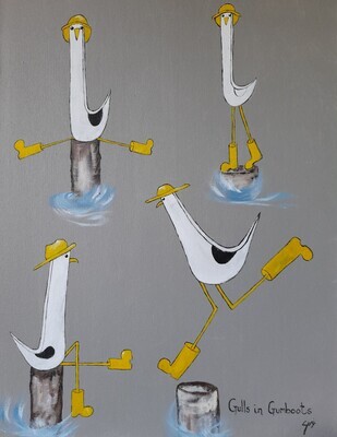 Gulls In Gumboots (original)
