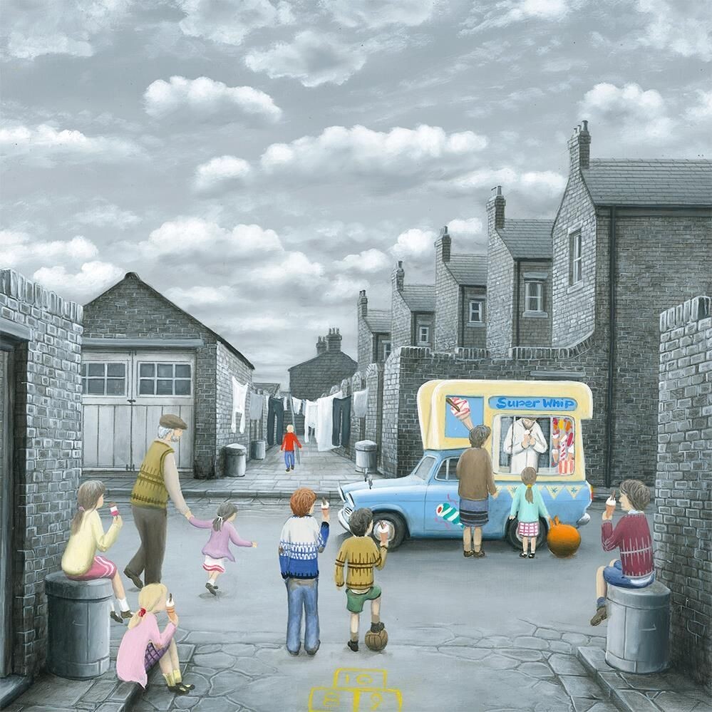 Break For A Flake (canvas)