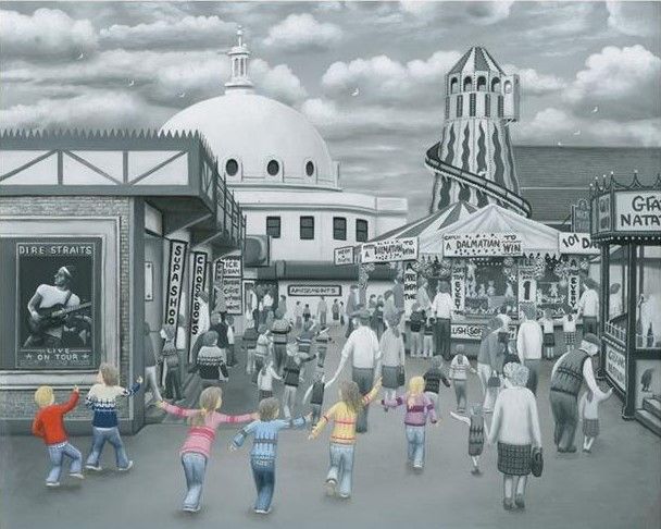 Just Like The Spanish City To Me (canvas)