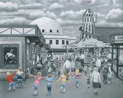 Just Like The Spanish City To Me (canvas)