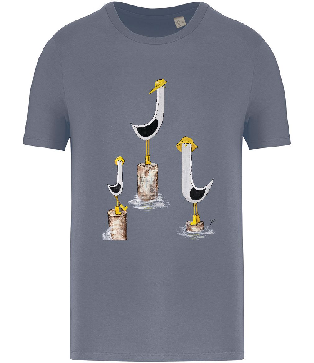 Seagulls In Sou'Westers T-shirt