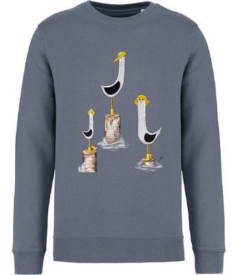 Seagulls In Sou'Westers Sweatshirt