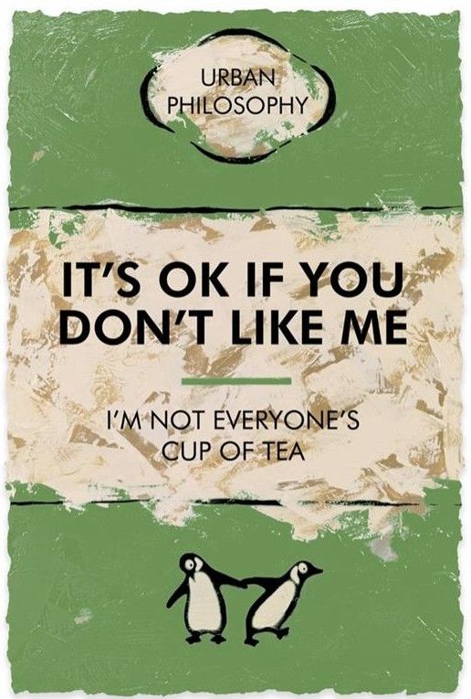 It's Ok If You Don't Like Me