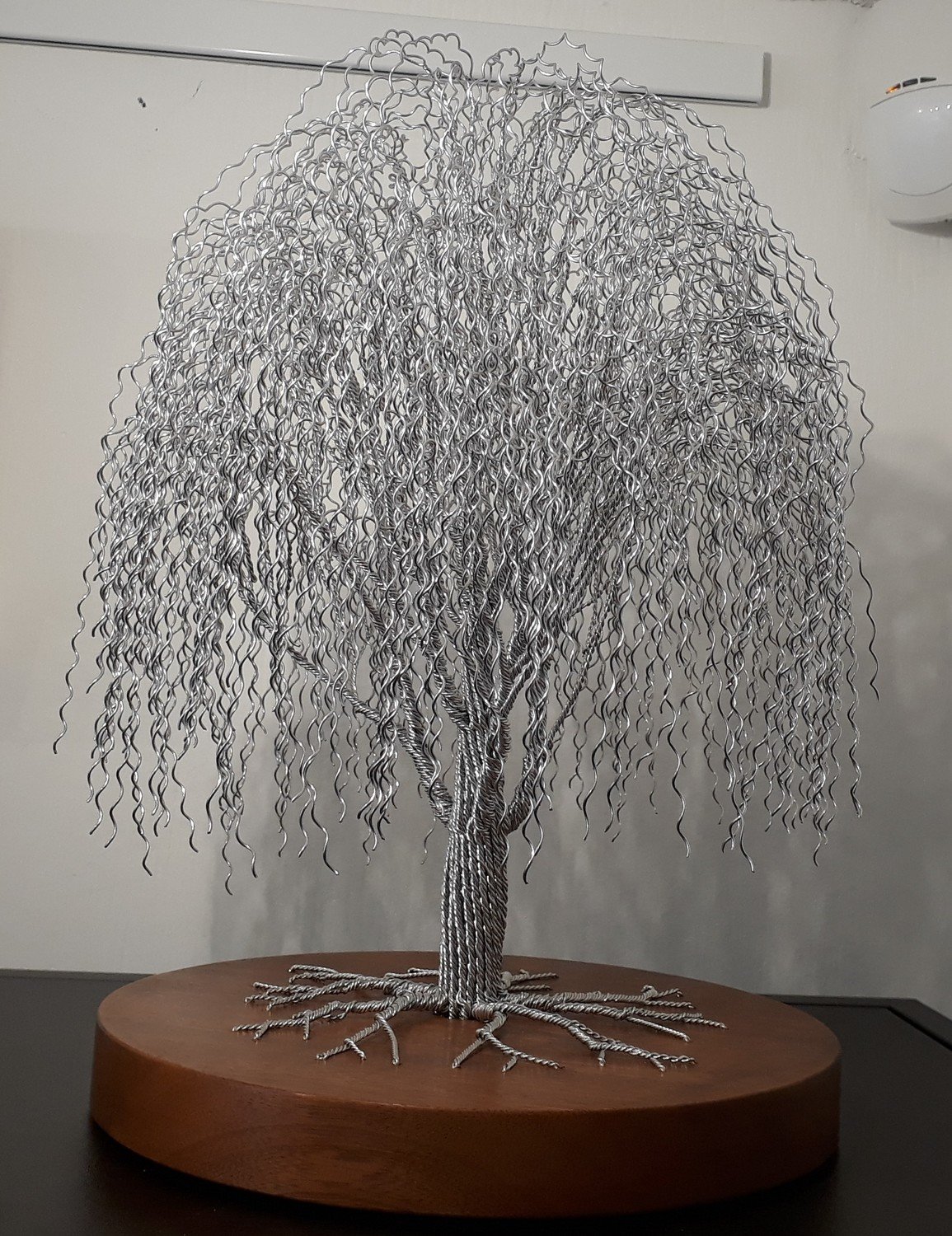 Weeping Willow A Wire Tree by Clive Maddison Shop Buy Art Online