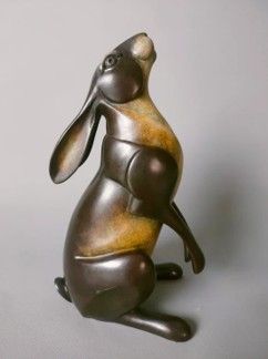Moongazing Hare Study