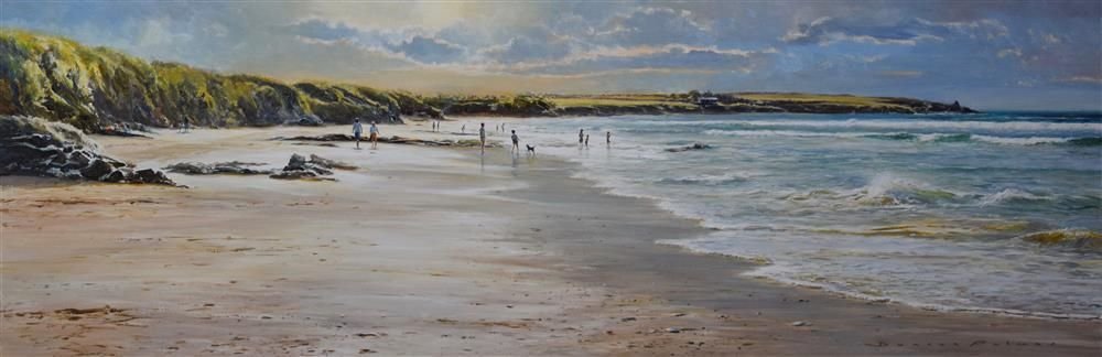 A Golden Afternoon at Harlyn