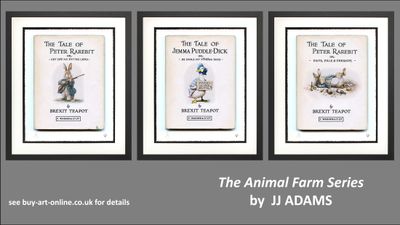 Animal Farm Series by Brexit Teapot