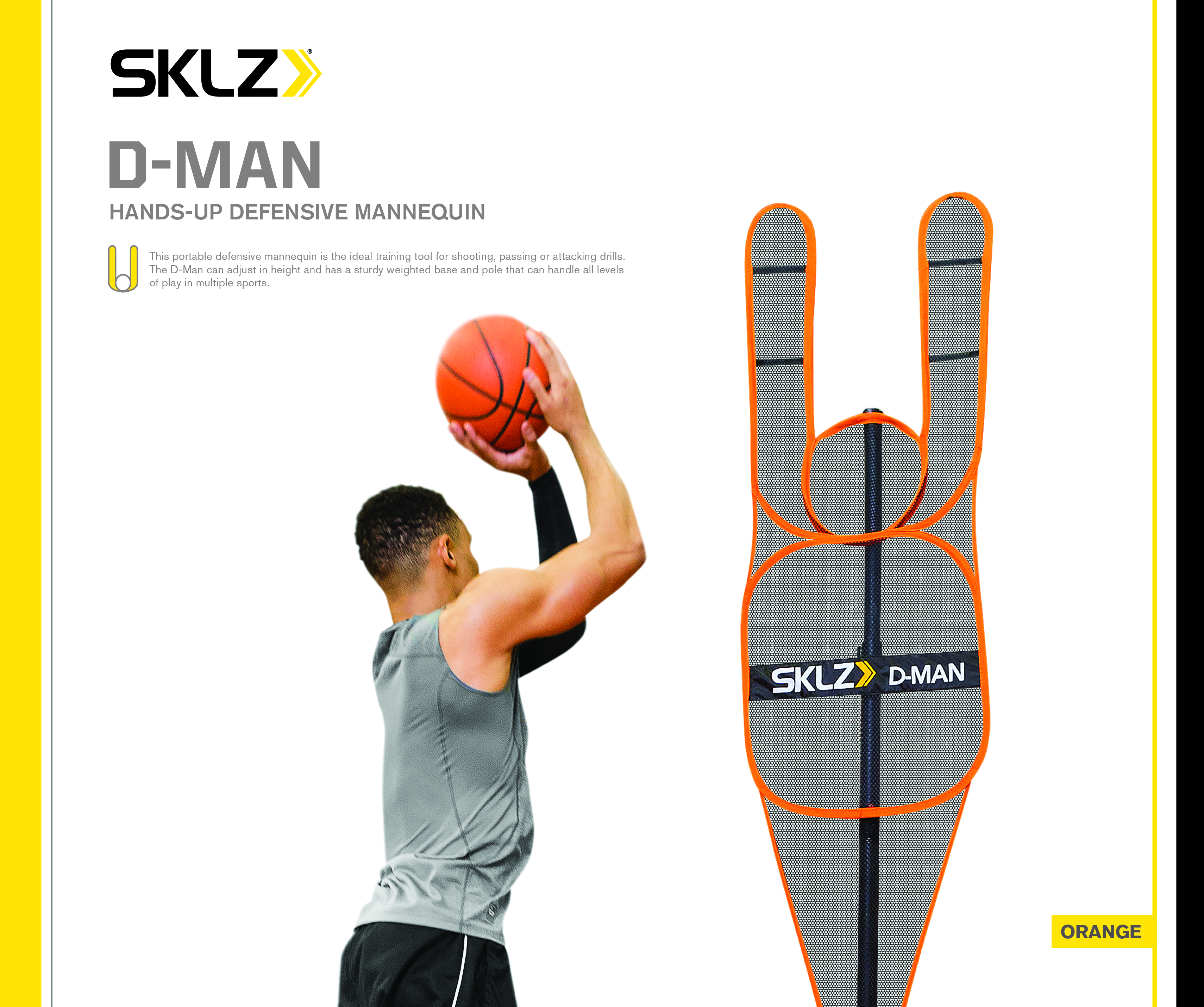 Defensive Mannequin SKLZ D-Man Basketball Training Aid