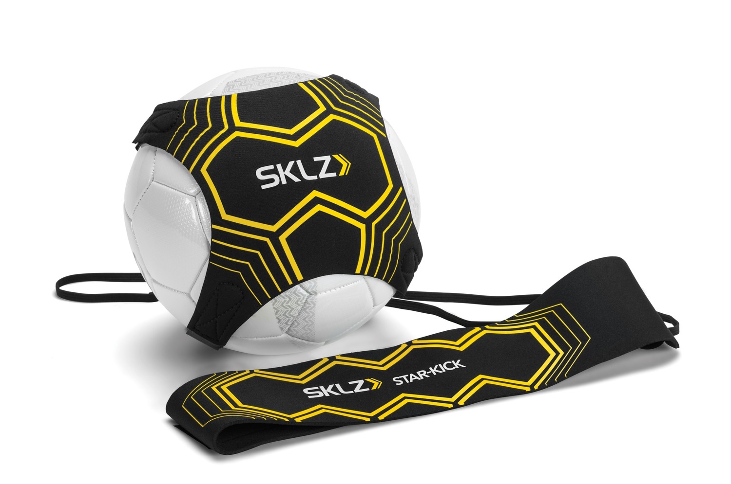 StarKick Hands Free Solo Soccer Trainer- Fits Ball Size 3, 4, and 5