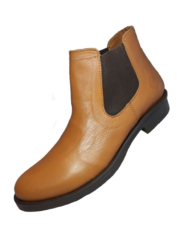 OzSca Half-Boot - King Valley - (BROWN Genuine Leather)