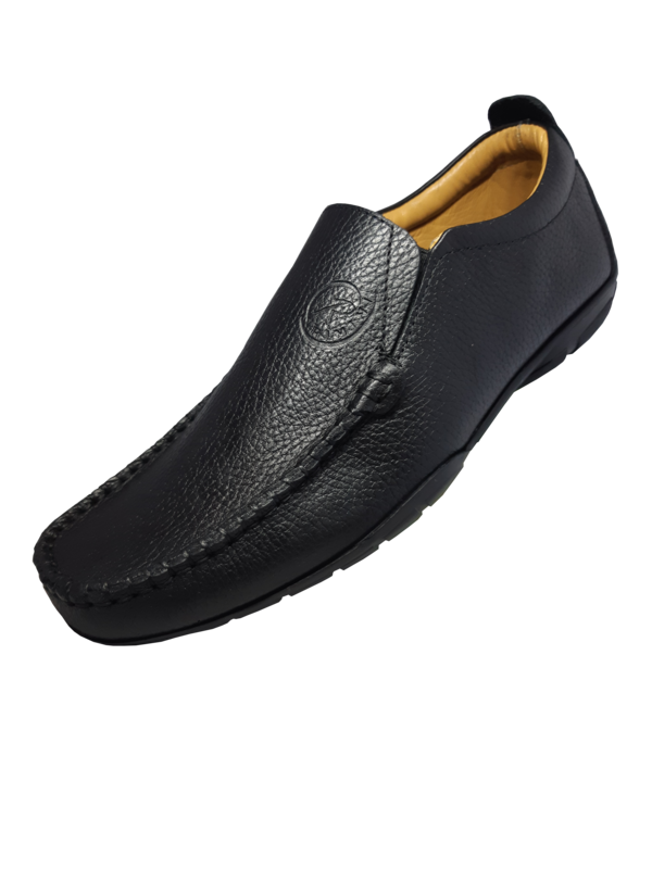 OzSca Comodo Loafer - (Black Genuine Leather)
