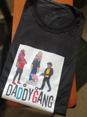 DaddyGang Dad Tee Black Extra Large