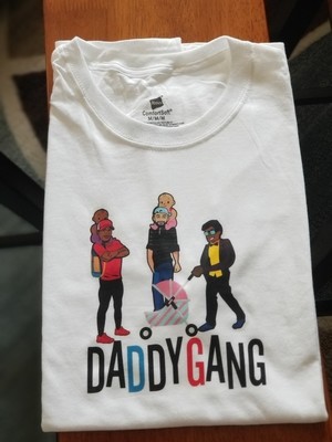 DaddyGang Threads Dad Tee - White 2XL
